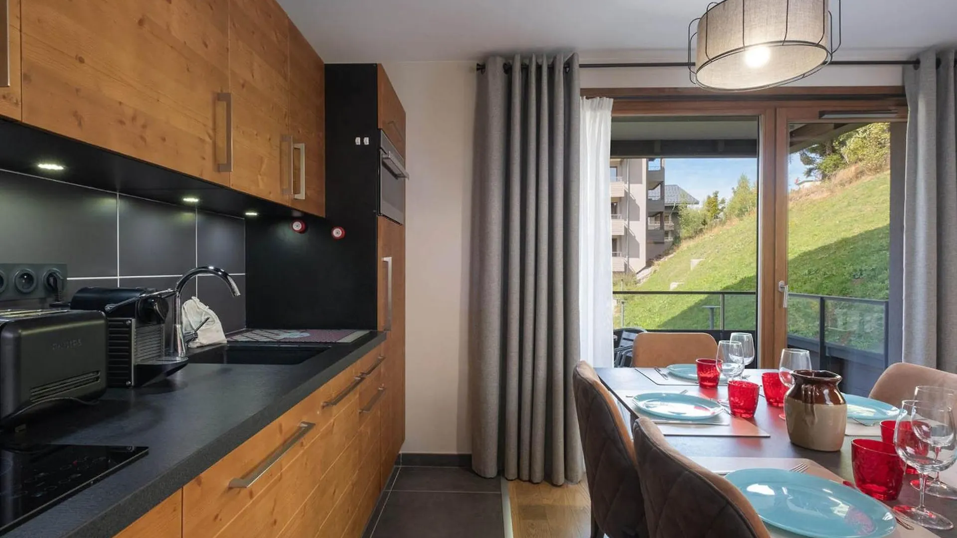 شقة Confortable Appartement Familial Aux Saisies Avec Balcon Et Parking - Fr-1-809-6 ليه سيزيه فرنسا